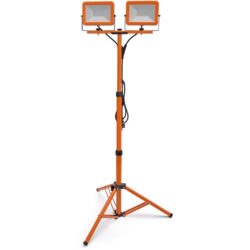 Détails visibles de Projecteur LED sur trépied 60 W IP65 FT-60 LM 36660 pour Éclairage de chantier
