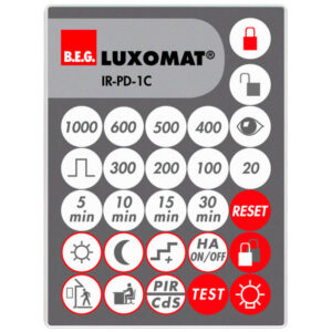 Luxomat - Télécommande infrarouge PD*-M-1C - 92520