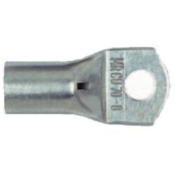 Détails visibles de Cosse tubulaire cuivre 16 mm² borne Ø6 mm CU16-6 pour Cosses de câble