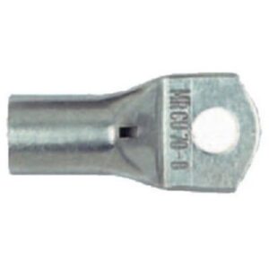 Cosse tubulaire cuivre 35 25 mm² borne 10 mm pour raccordement de câble