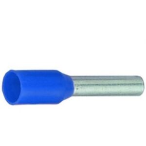 Embout de câblage préisolé bleu 0,75 mm² 14 mm