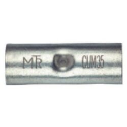 MECATRACTION - Manchon de jonction cuivre de 95mm²-Longueur 43mm-par 50 pièces -IEC 61238-1 - CUM95