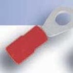 MECATRACTION - Oeillet cuivre isolé PA rouge 0