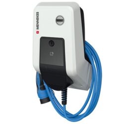 Détails visibles de Borne de recharge AMTRON Professional E 22 C2 pour Bornes avec câble