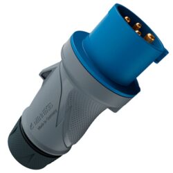 MENNEKES - FICHE PWTXTR 16A4P9H230V BLEU IP54 - M13505