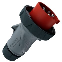 MENNEKES - FICHE PWTXTRR 16A5P6H400V ROUGE IP69 - M13643