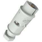 MENNEKES - Fiche 16A 2P 10H 40-50V gris IP44