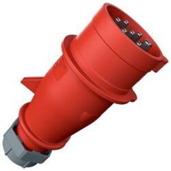 MENNEKES - Fiche AM-TOP 16A 7P 6H 400V rouge IP44