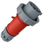 MENNEKES - Fiche PowerTOP 32A 5P 6H 400V rouge IP67 - M3853