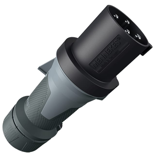 MENNEKES - Fiche PowerTOP Xtra 63A 4P 7H 500V noir IP44 - M13107 MENNEKES - Fiche PowerTOP Xtra 63A 4P 7H 500V noir IP44 - M13107