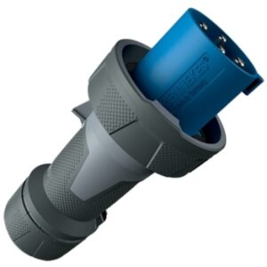 MENNEKES - Fiche PowerTOP Xtra 63A 4P 9H 230V bleu IP67 - M13205