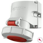 MENNEKES - PR.MUR.32A 5P6H400V ROOD IP67 TWIN-POCAN - M9182