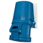 MENNEKES - PRISE MURAL 32A3P6H230V BLEU IP44 - M1346