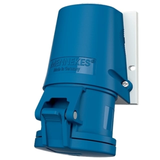 MENNEKES - PRISE MURAL 32A3P6H230V BLEU IP44 - M1346 MENNEKES - PRISE MURAL 32A3P6H230V BLEU IP44 - M1346