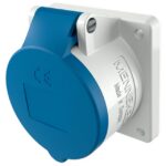 MENNEKES - Prise à encastrer 32A 4P 9H 230V bleu IP44