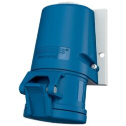 MENNEKES - Prise murale TwinCONTACT 16A 3P 6H 230V bleu IP44