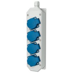 MENNEKES - Réglette avec 4x 16A 2P+T 230V + sécurité enfants - M88678NF