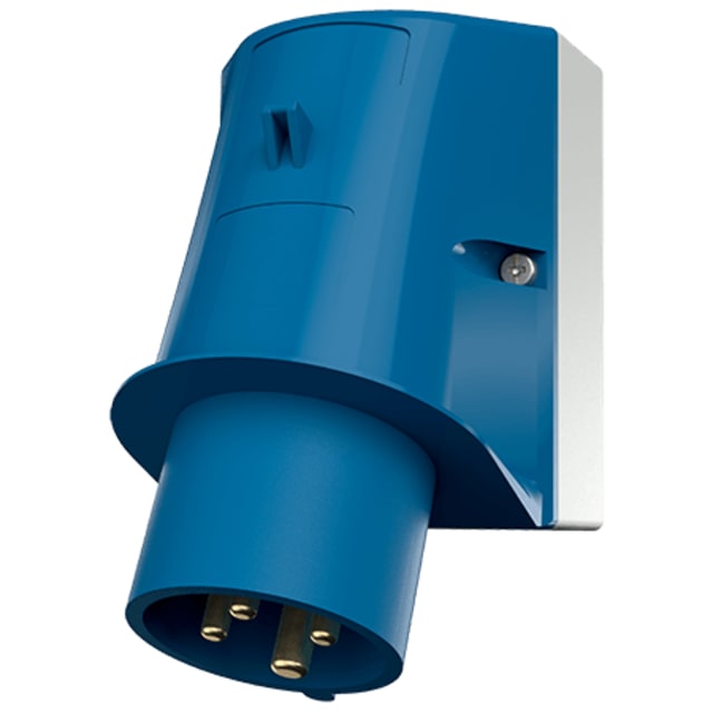MENNEKES - Socle connecteur 32A 4P 9H 230V bleu IP44 - M347 MENNEKES - Socle connecteur 32A 4P 9H 230V bleu IP44 - M347