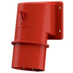 Détails visibles de Socle de prise CEE mural 32A 5P 400V IP44 M391 pour Socles CEE
