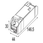 MODULAR - LED Gear 300-1050mA 16-36W 0-10V - 12407130