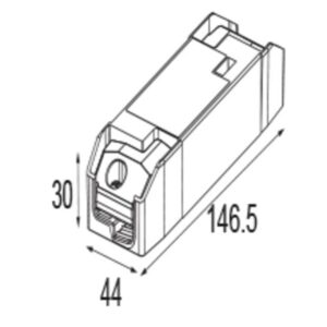 MODULAR - LED Gear 300-1050mA 16-36W dali - 12405630