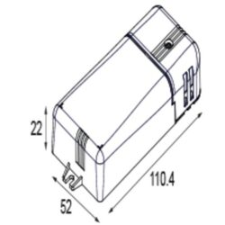MODULAR - LED gear 250-700mA 10-20W dali - 12407630