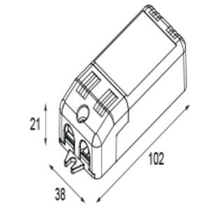 MODULAR - LED gear 350mA 5-10W L + Tre dim - 12404830