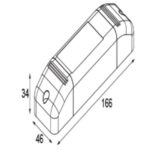 MODULAR - Led Driver 17/32W 350/700mA dimmable trailing/leading edge - 12400330
