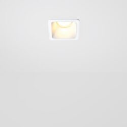 MODULAR - Lotis Square bathroom ES50 spot encastré QPAR16 Gu10 50W IP55 structure blanc - 12614009