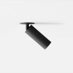MODULAR - Nyto Semi-Recessed Adjustable 30 1x LED 2700K Flood DE Black Structure - 13824232