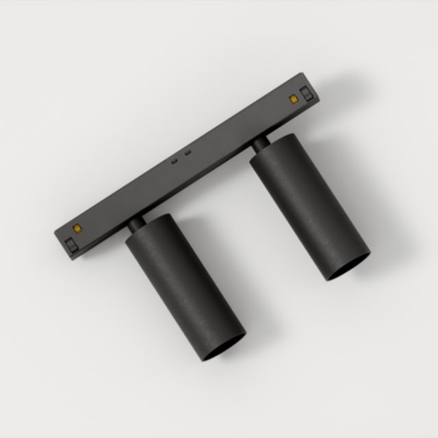 MODULAR - Nyto Track 48V Adjustable 30 2x LED 2700K Flood DALI Black Structure - 13822532 MODULAR - Nyto Track 48V Adjustable 30 2x LED 2700K Flood DALI Black Structure - 13822532