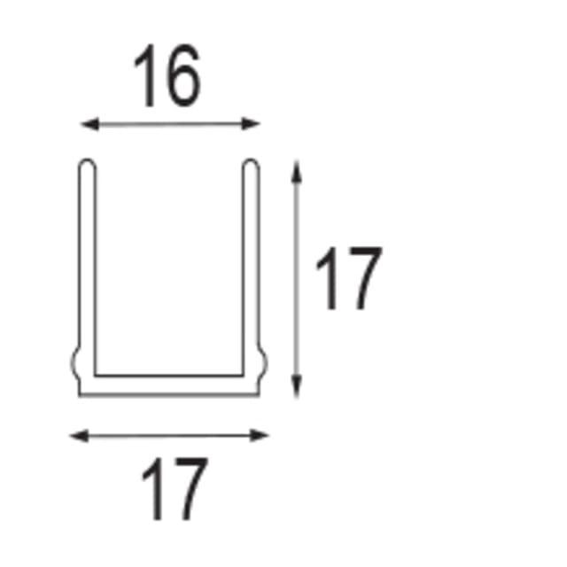 MODULAR - Pista track 48V cover 1m white struc - 13410609 MODULAR - Pista track 48V cover 1m white struc - 13410609