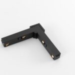 MODULAR - Pista track 48V electrical/mechanical surface connection 90° outside black struc - 13418232