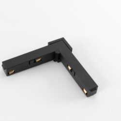 MODULAR - Pista track 48V electrical/mechanical surface connection 90° outside black struc - 13418232