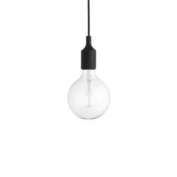MUUTO - E27 Pendant Lamp Black inc lamp 2W 180lm 2500K - 13345