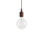 MUUTO - E27 Pendant Lamp Deep Red inc lamp 2W 180lm 2500K - 13334