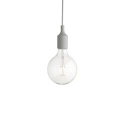 MUUTO - E27 Pendant Lamp Light Grey inc lamp 2W 180lm 2500K - 13348