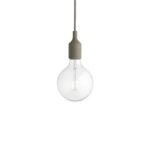 MUUTO - E27 Pendant Lamp Olive inc lamp 2W 180lm 2500K - 13353
