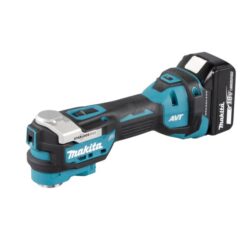 Makita - Accu multitool LXT 18V + 2x BL1850 + DC18RC + Makpack + accessoires - DTM52RTJX1
