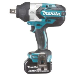 Makita - Boulonneuse 3/4 1050Nm sur accu LXT 18V + 2x BL1850 + 1x DC18RC + Makpac - DTW1001RTJ
