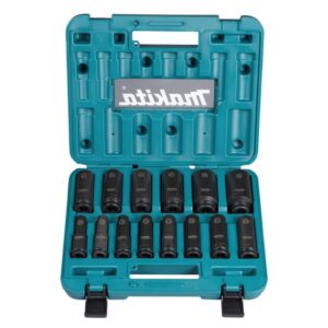 Makita - IMPACT DEEP douille à chocs 1/2'' SQUARE DRIVE IMPACT BLACK - E-16586