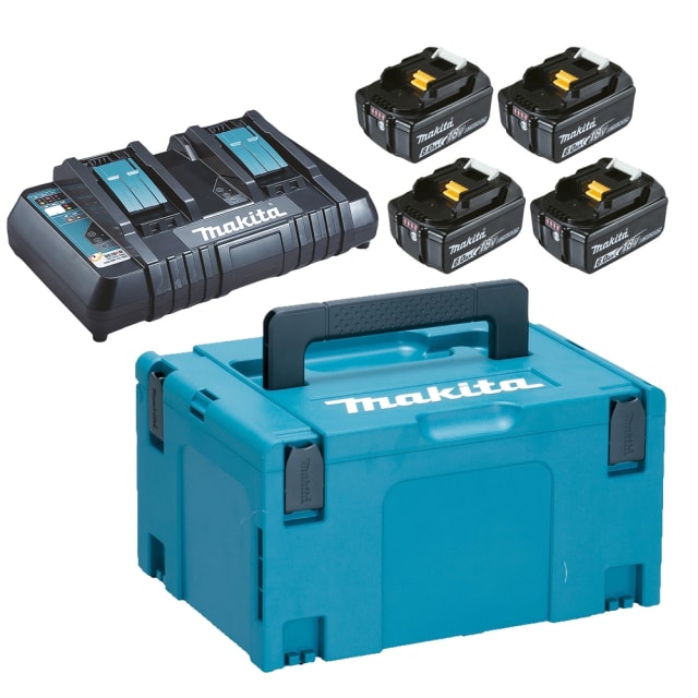 Powerpack batterie lithium-ion 18 V BL1860B 198091-4 – Image 1