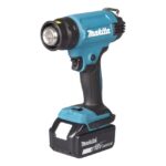 Makita - Pistolet à air chaud 18 V avec temperature reglable + BL1850B + DC18RC + des - DHG181RT1J