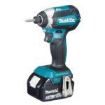 Makita - Visseuse à chocs 170Nm sur accu LXT 18V 1/4 Hex + 1x BL1850B + Makpac - DTD153T1J