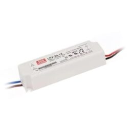 Mean Well - Alimentation LED 20W 12V - LPV-20-12