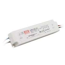 Mean Well - Alimentation LED 35W 12V - LPV-35-12