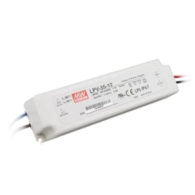 Mean Well - Alimentation LED 35W 12V - LPV-35-12 Mean Well - Alimentation LED 35W 12V - LPV-35-12