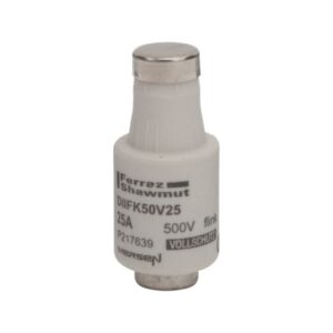 Mersen - Diazed fusible DII E27 25A rapide 500V jaune - P217639