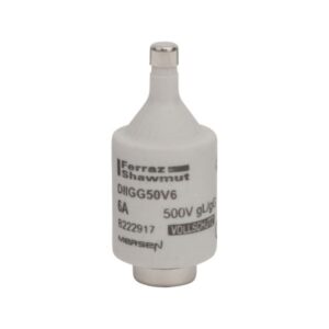 Mersen - Diazed fusible DII E27 6A retardé 500V vert - B222917