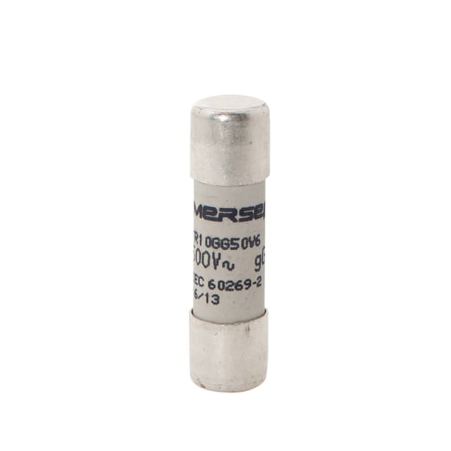 Mersen - Fusible cylindrique gG 6A 10x38mm 500V sans voyant - K215128 Mersen - Fusible cylindrique gG 6A 10x38mm 500V sans voyant - K215128